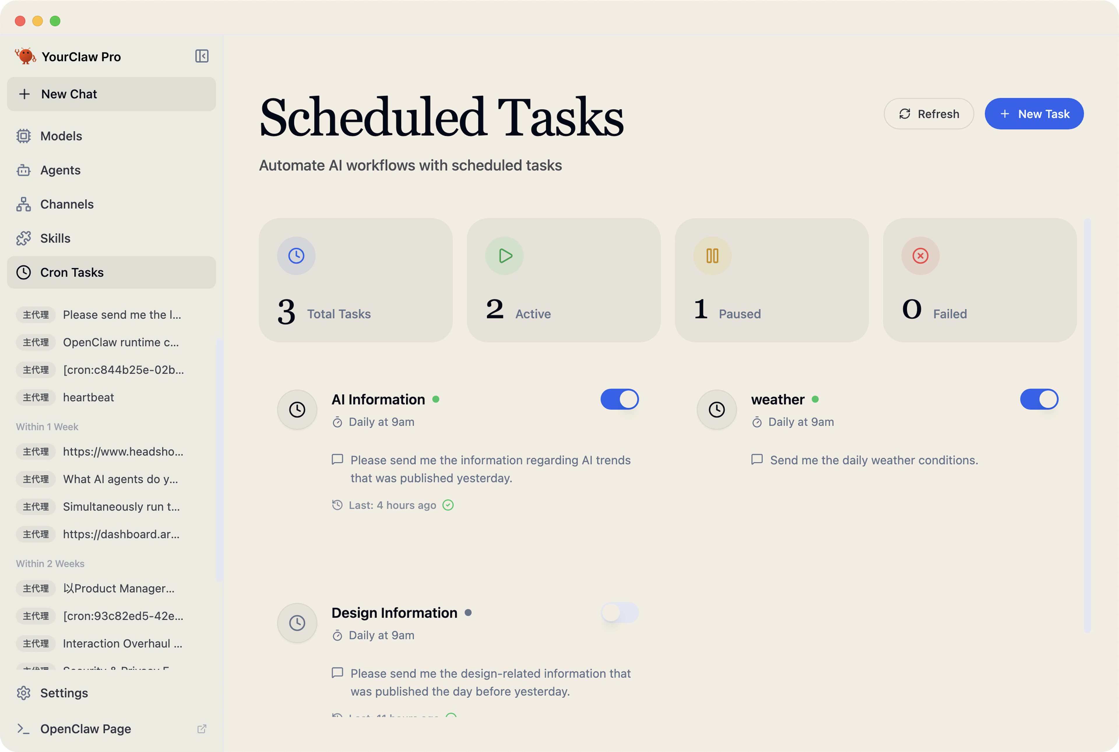 Scheduled Task Automation